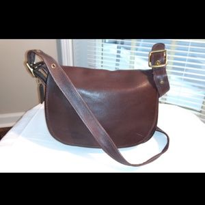 Vintage Coach Patricia Legacy Brown Bag 9951